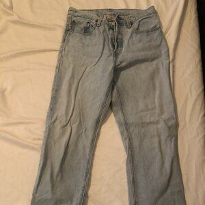 Orange Tab 721 Levi's High Rise Skinny Jeans